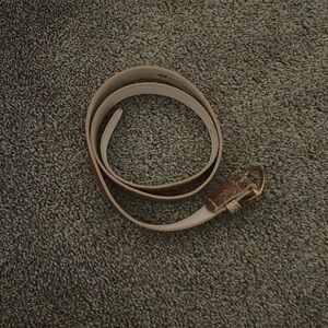 h and m rose gold heart belt